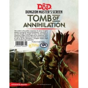 D&D Tomb of Annihalation DM Screen