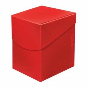 Ultrapro PRO100+ Deck Box - Apple Red