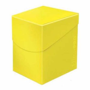 Ultrapro PRO100+ Deck Box - Lemon Yellow