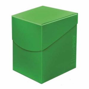 Ultrapro PRO100+ Deck Box - Lime Green