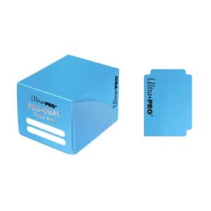 Ultrapro Dual PRO120 Deck Box - Light Blue