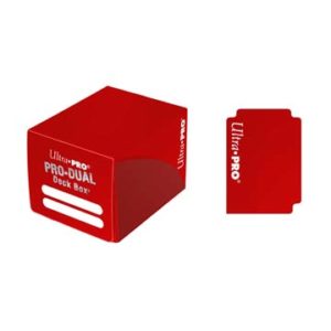 Ultrapro Dual PRO120 Deck Box - Red