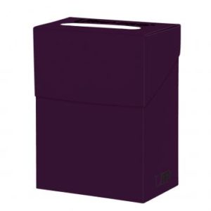 Ultrapro Solid 60 Deck Box - Plum