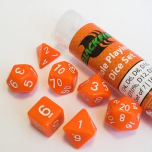 RPG Dice Set 16mm - Orange