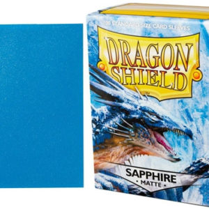 DragonShield Matte 100 Sapphire