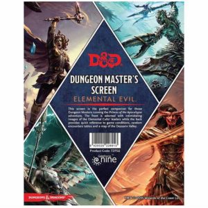 D&D Elemental Evil DM Screen