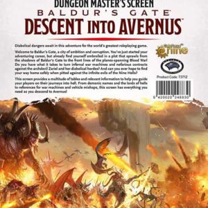Descent Into Avernus DM Screen
