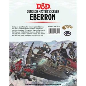 Eberron Last War DM Screen
