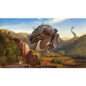 Kaiju Evening Playmat