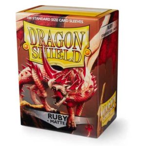DragonShield Matte 100 Ruby