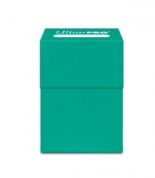 Ultrapro Solid 60 Deck Box - Aqua