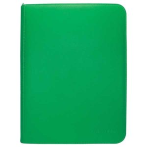 9-Pocket Zippered PROBinder Green
